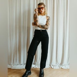 P&Co Albion Carpenter Pant - Black